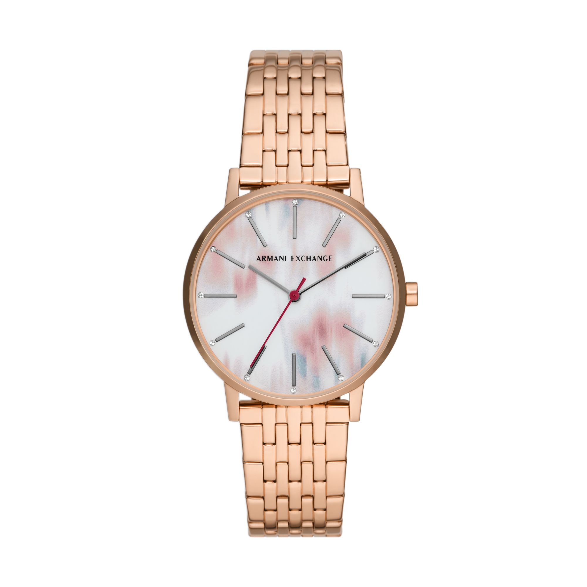 ARMANI EXCHANGE Women s Baby s Breath Watch AX5589 Rose Gold