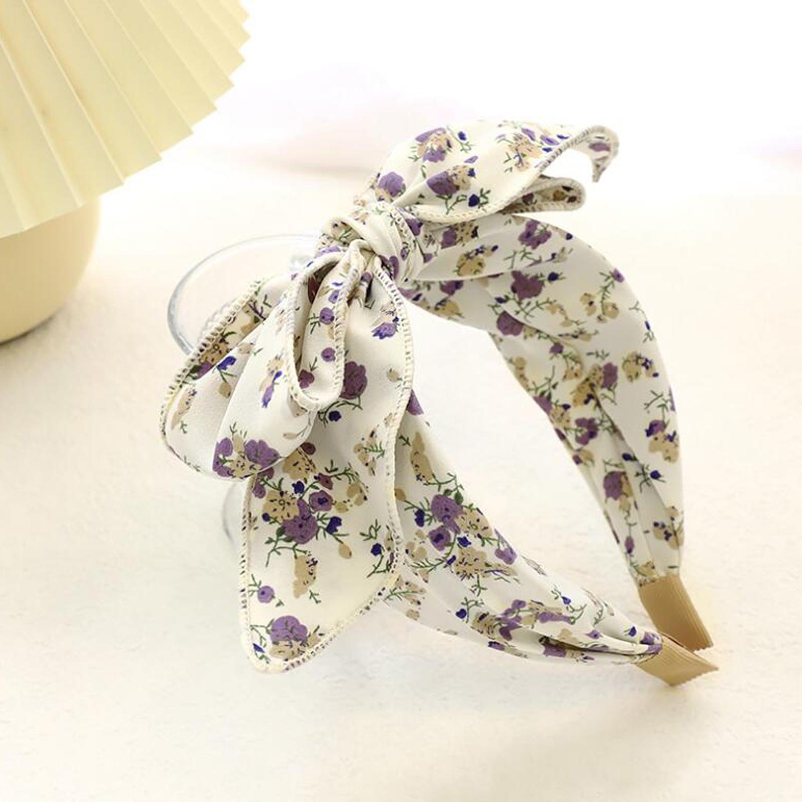 

Новая модная повязка на голову для женщин, свежий весенний головной убор, большой бант, повязка на голову в стиле бохо для взрослых, повседневные дорожные аксессуары для волос белый