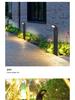 Outdoor Waterproof Solar Aluminum Lawn Lights for Gardens, Parks, and Courtyards