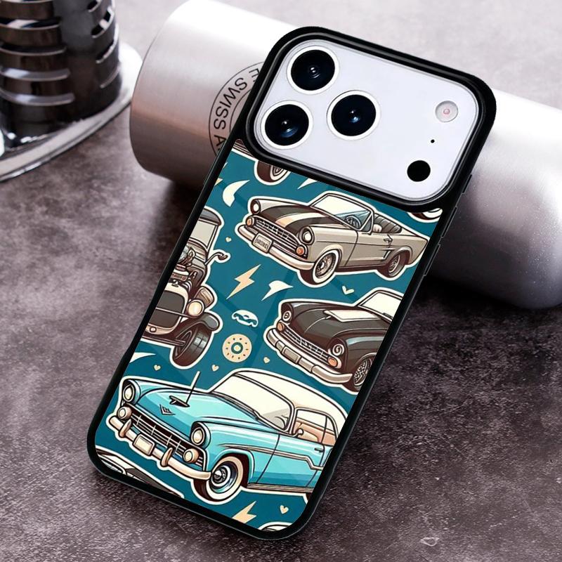 CLASSIC CARS Phone Case For iPhone 17 16 15 14 13 12 11 Pro Max Plus 17Air Soft Silicone Cover