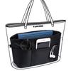 [VANCORE] Self-Standing, Lightweight Bag-in-Bag for Totes, Large A4 Size, Organizes and Tidies Inside Your Bag, Perfect for Commuting and Travel
