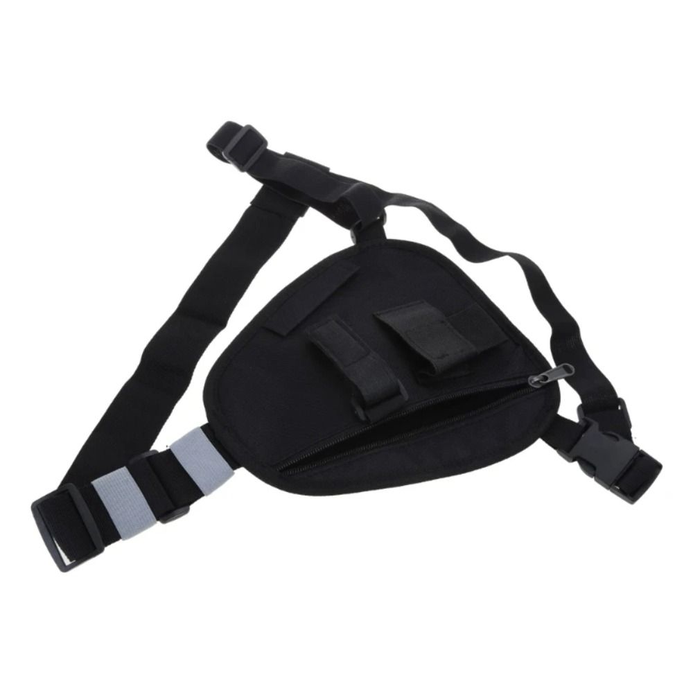 Adjustable Walkie Talkie Bag Crossbody Bag Interphone Chest Bag Hiking Camping