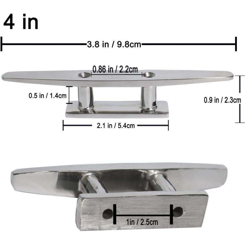 

Утка для швартовки лодки с открытым основанием, 4/5/6/8 дюймов, утка для швартовки лодки, все принадлежности для швартовки лодки из нержавеющей стали 316, включая монтажные принадлежности и винты 4 inch-1PCS