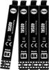 Ink Cartridge 405XL - 1001 PILES BATTERIES - Compatible Epson - Pack of 4 - Black - 1100 Pages