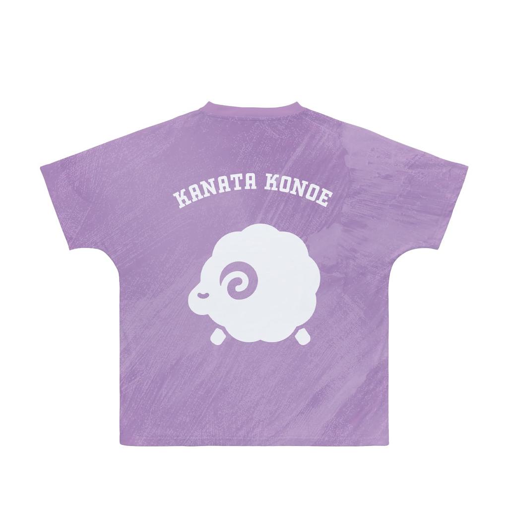 Armabianca Love Live! Nijigasaki High School Idol Club Omi Kanata Ani Art Full Graphic T-Shirt, Unisex, XXXL Size, Polyester