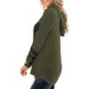 Women's Loose Comfortable Fashionable And Casual Long Sleeved Patchwork Hooded Top