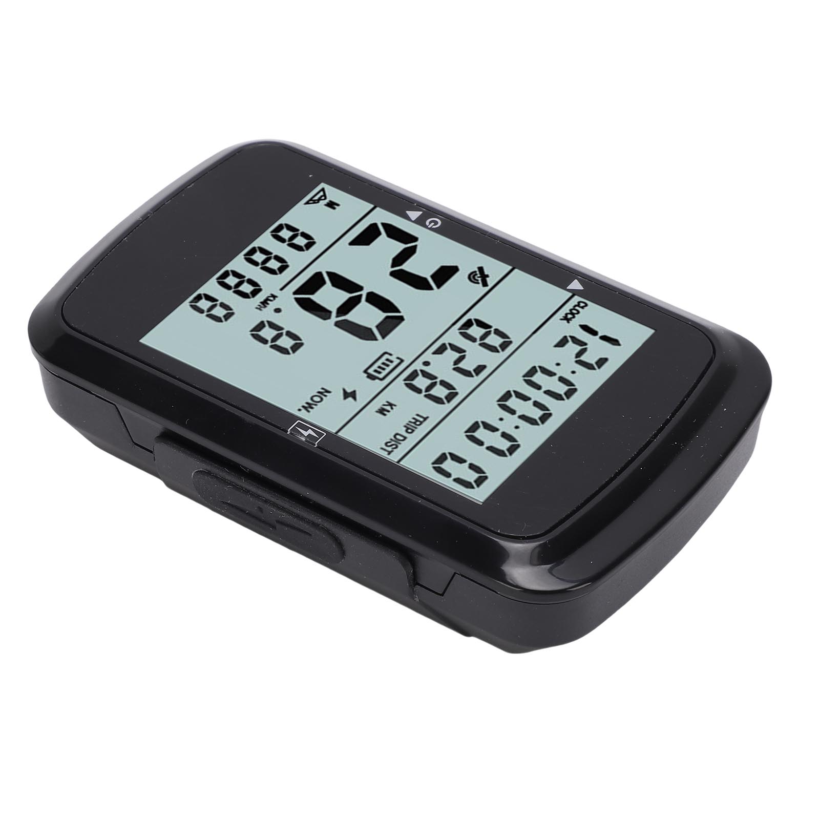 Computer da Bici Wireless GPS con Schermo da 2,4 Impermeabile Odometro Tachimetro per Ciclismo Mountain Bike