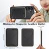Ultra-thin Magnetic Card Holder Case for Samsung Galaxy A56 5G/A55/A54/A53/A52/A16/A15/A14 Wireless Charging Leather Phone Cover