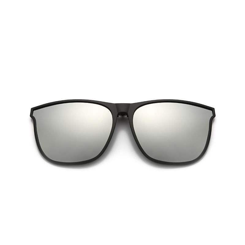 Clips de Lunettes de Soleil Polarisés à Contact Ultra-Léger, Conducteurs Hommes et Femmes Conduisant Lumière Myopie Clips de Lunettes