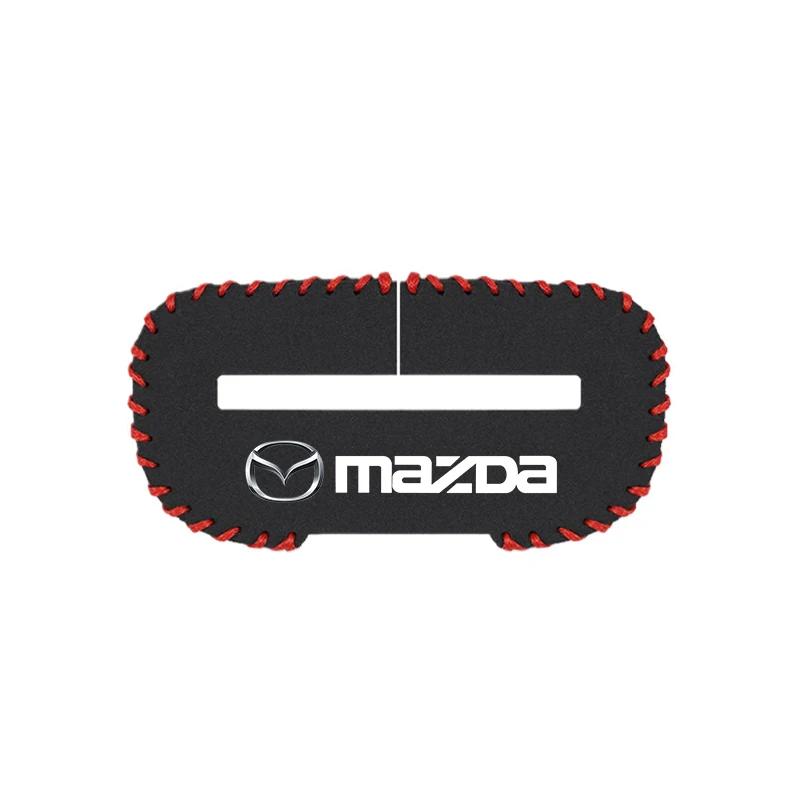 

2025 Hot Car Seat Belt Plug Case Safety Strap Buckle Trim Cover Sticker For Mazda 2 3 6 5 Atenza CX3 CX5 MX5 CX7 Axela CX30 CX90