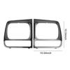 1 Pair Headlight Decorative Frame 5EM73SW1 Headlight Protection Frame CH2513156 for Jeep Cherokee 1998 1999 2000 2001 2002