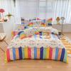Skin-friendly Cotton Plant Cashmere Thickened Sanded Four-piece Bedding Set Dormitory Three-piece Set Bed Sheet Quilt Cover