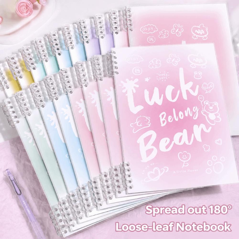 Detachable Loose-leaf Notebook A5/B5 Binder Journal Durable Notepad School Office