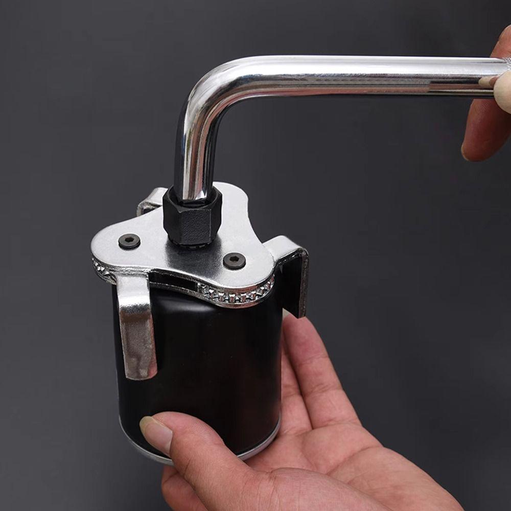 With 3 Jaw Three -claw Wrench 3Leg 2Way Universal Oil Filter Wrench  Automobiles Filters