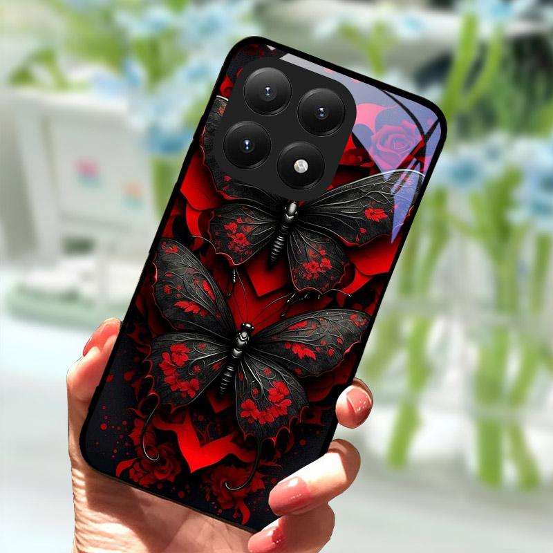 For Xiaomi 15T Pro Case Shockproof Tempered Glass Back Cover For Xiaomi Mi 15 T 15TPro Protective Shell For Xiaomi15T Fundas