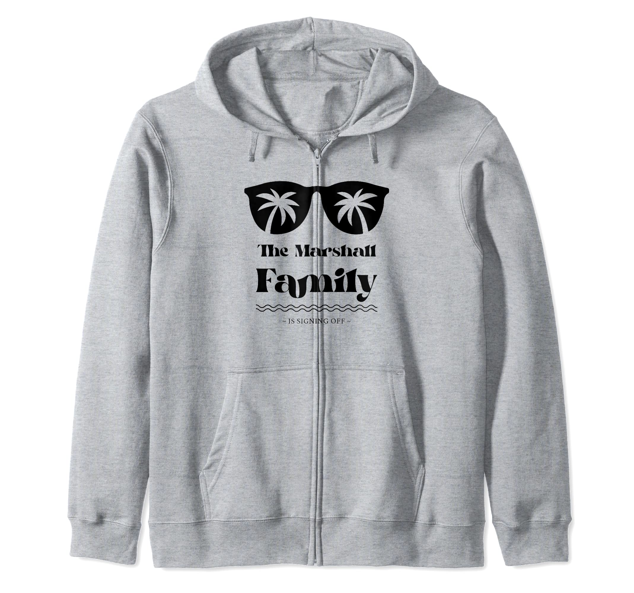 

Marshall Family Vacation Matching Family Group Zip Hoodies