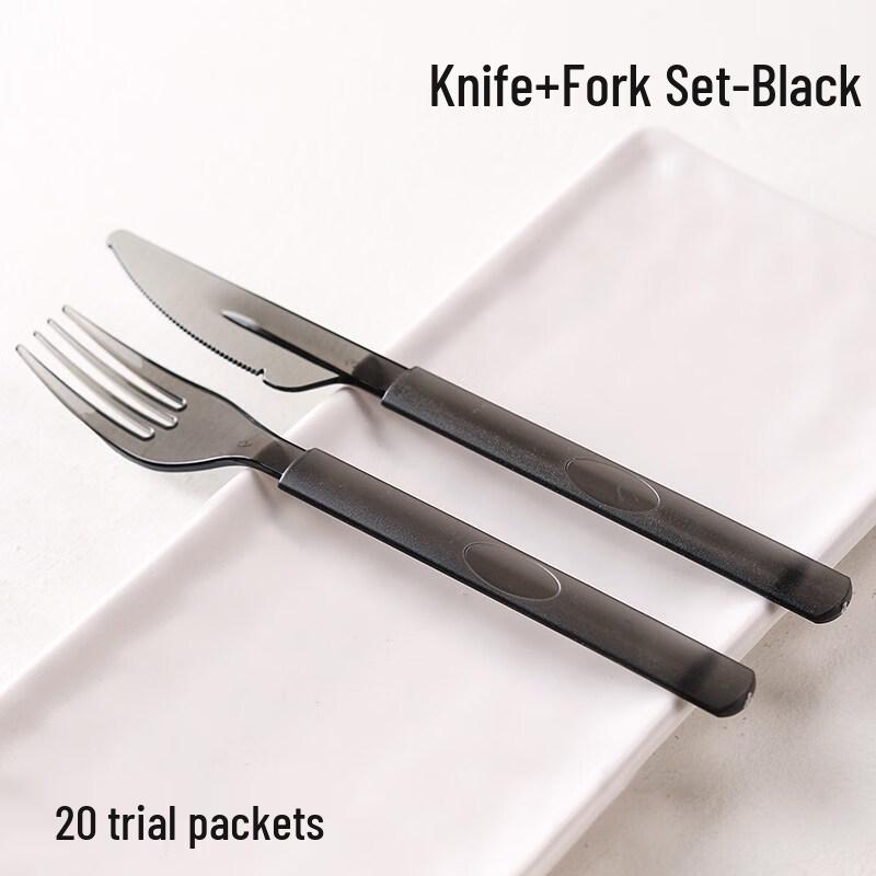 Disposable Spoon and Fork Combo Set