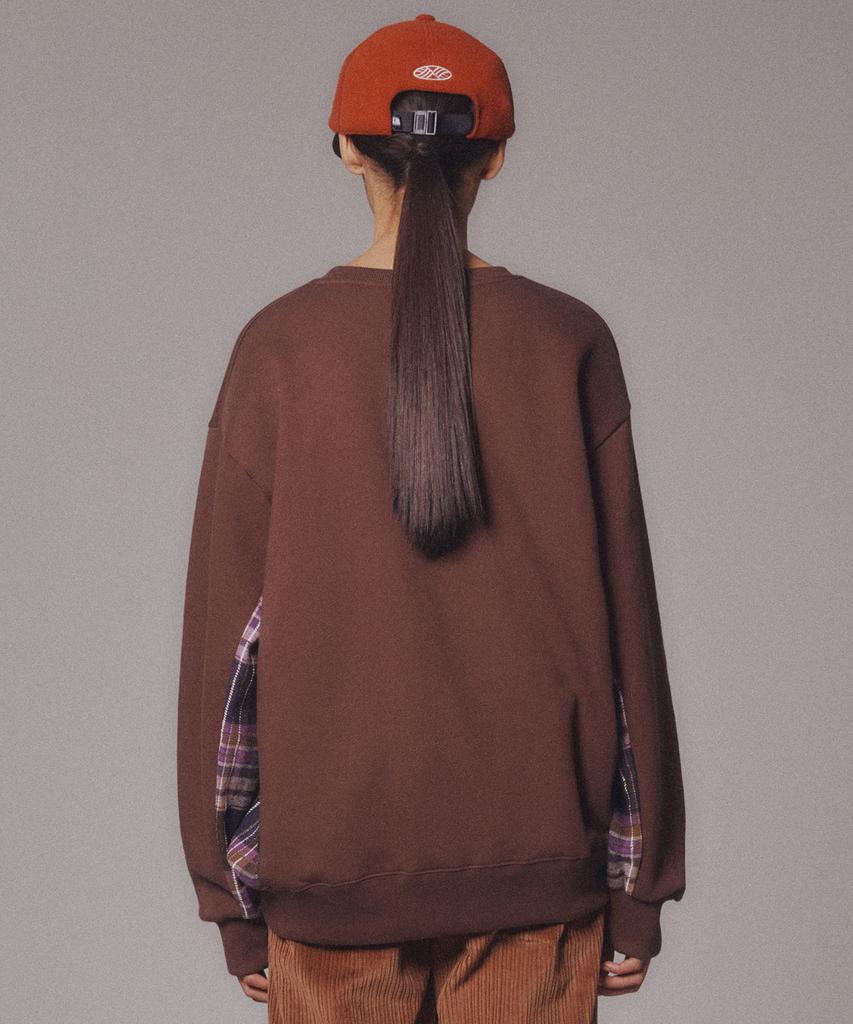 Minasu Hide Earmuffs Cap_Brick