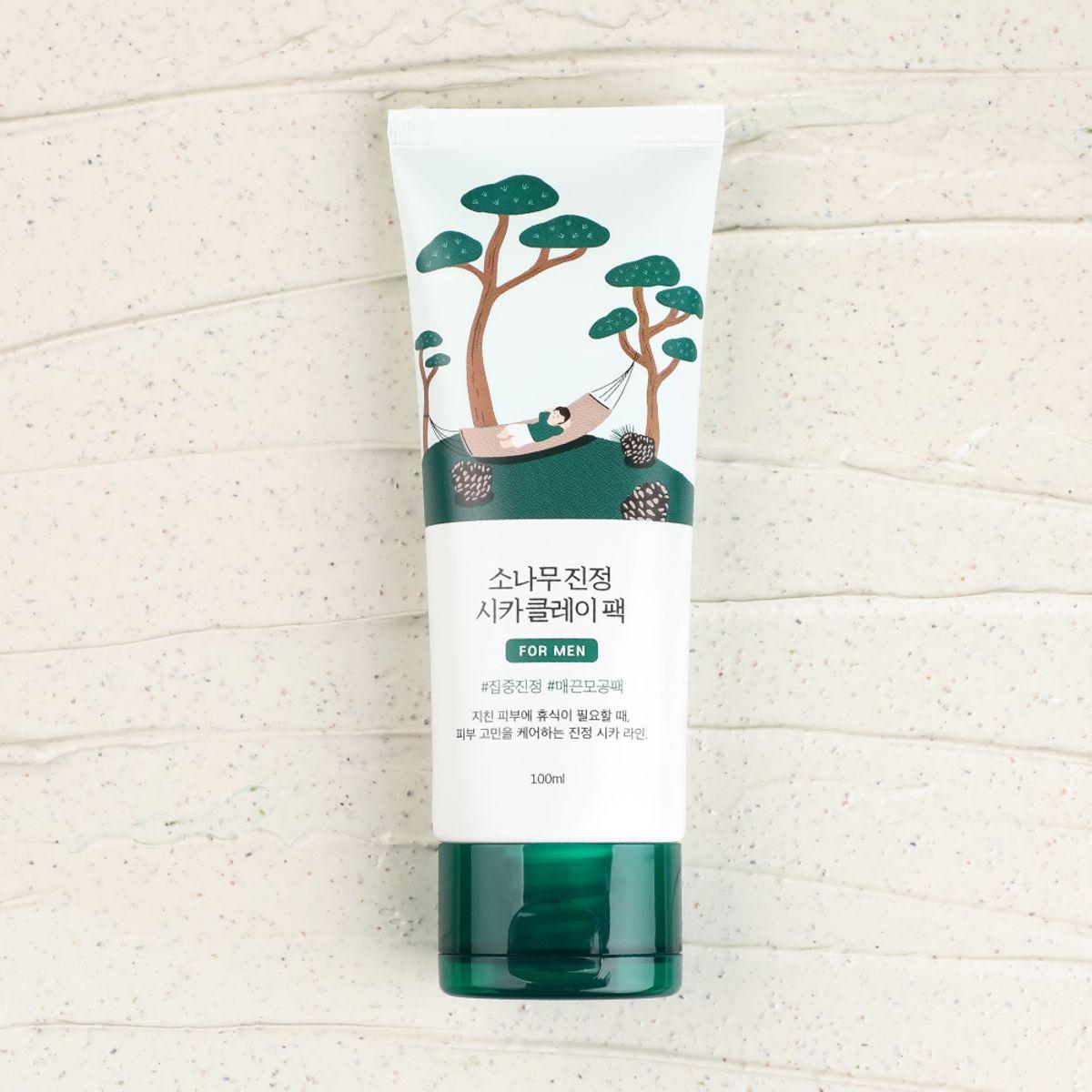 Для мужчин Pine Soothing Cica Clay Pack 100 мл