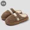 Winter Baotou Cotton Tugs Home Warm Fleece Comfortable Couples Indoor Home Non-slip Cotton Slippers