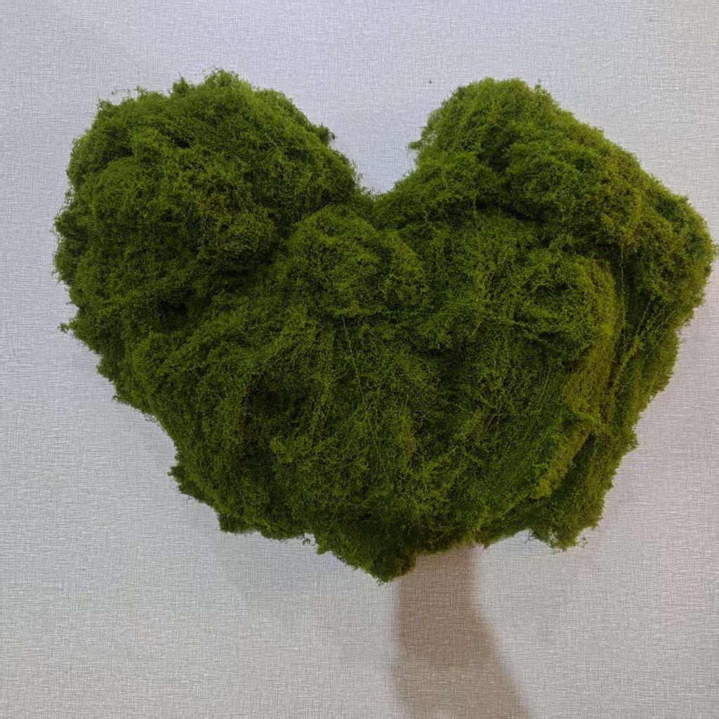 Artificial Green Moss Turf for Indoor Landscape Decoration and Micro-Landscapes