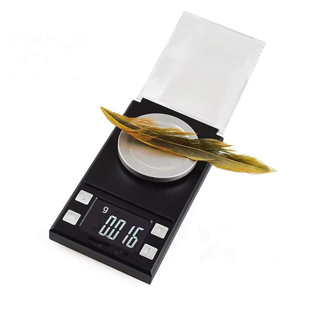 Portable Pocket Digital Scale, 0.001g-50g Precision, Professional Grade Digital Scale/Electronic Balance