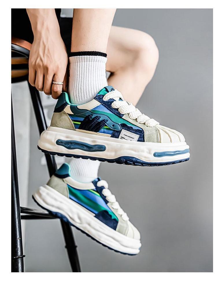 Height-Boosting Summer Platform Sneakers - Trendy, Durable, Low-Top Casual Sports Shoes