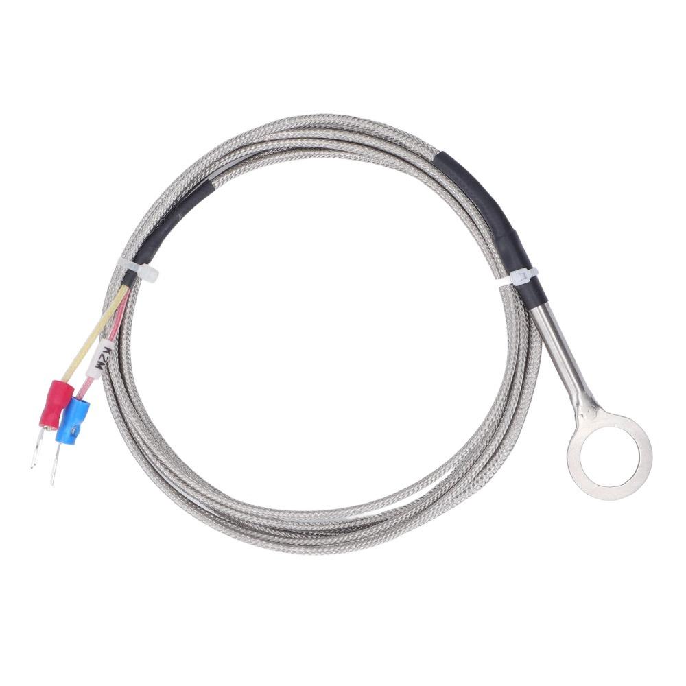14 Dia K Type Thermocouple Probe -40 To 1000 ℃ 304 Stainless Steel Temperature Sensor Stable Sturdy Probe Type Thermocouple