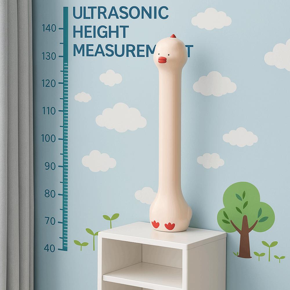 Lightweight Stadiometer Accurate Ultrasonic Height Meter Height Measuring Device  For Kids