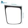 Real Soft Carbon Fiber Sticker For Seat Leon MK3 2013 2014 2015 LHD RHD Car Gear Shift Frame Panel Trim Interior Accessories