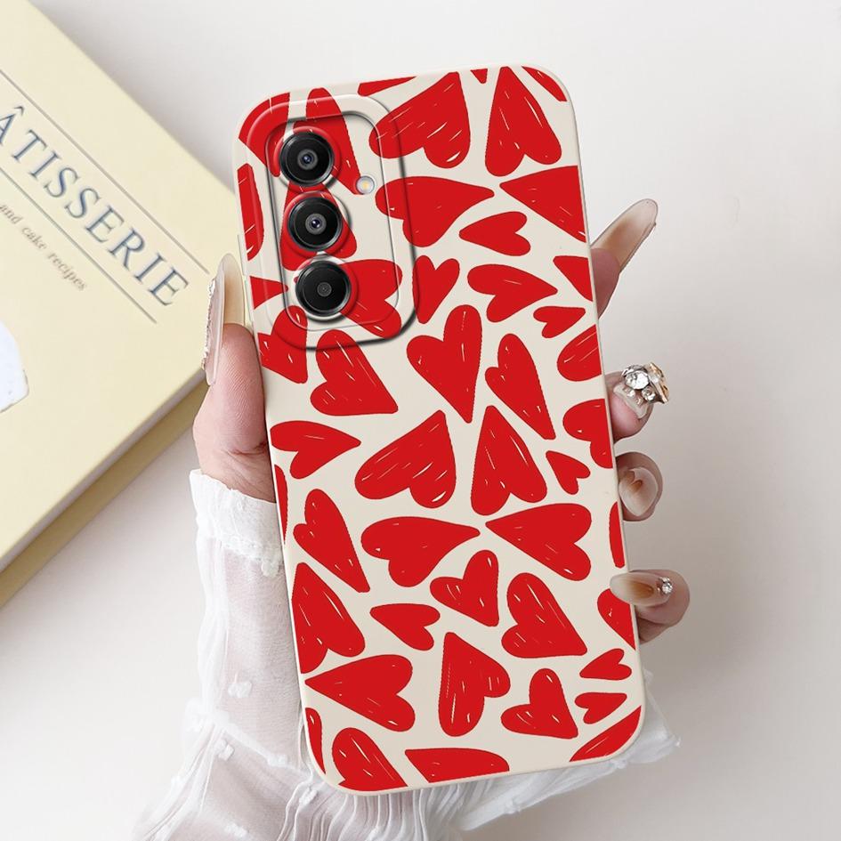 For Samsung Galaxy A17 Case SM-A176B Luxury Bowknot Flower Soft Silicone Shockproof Cover For Samsung A17 4G SM-A175F A 17 Shell
