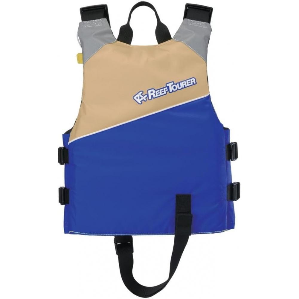 REEFTOURER Ra0411 Tbl Kinder Schnorchelweste Reef Tourer M mit Pfeife