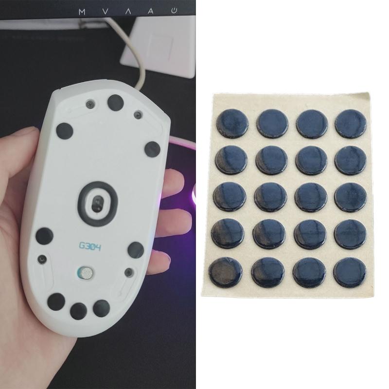1 Set 0.7mm Thickness Replace Curve Edge Mouse Feet Mouse Skates for LogitechG1/MX300M100/M235/M210/M180M150 Mouse