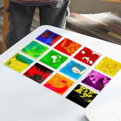 12 Pieces Sensory Gel Liquid Toys Calming Toy Classroom Prizes