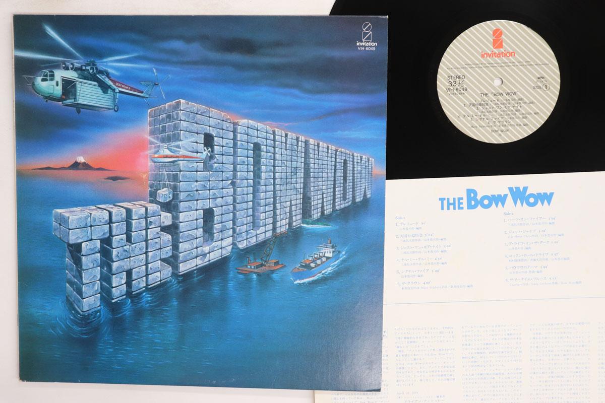 Виниловая пластинка BOW WOW Bow Wow VIH6049 INVITATION 1979 Япония Металл Б/у