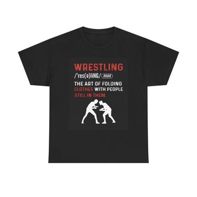 Men's and Women's T-shirts Hilarious Wrestling Graphic