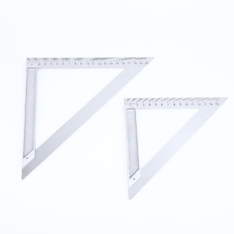 Woodworker Special Stainless Steel 90 Degree Right Angle Triangle Ruler 1Pcs 15/20/30/50CM for Wood Cutting Scribing Positioning