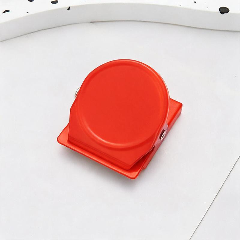 Round Magnetic Refrigerator Clip Office Colorful Mini Clips Document Photo Decoration Organizer Kitchen Multi-Functional Clips