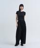 Yuseuteule Chest Pocket Short Sleeve T-Shirt (Black)