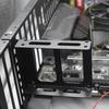 PC Internal Hard Drive Holder 2.5" 3.5" SSD HDD Holder Solid SSD &Mechanical Disk Support with Enhances Cooling Design