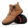 Fashion New Winter Booties Men Snow BareFoot Casual Shoes Outdoor Work Shoes Ladies Warm Fur Men Ankle Shoes Male Snow Boots Big Size 47
