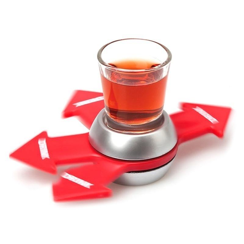 New Spinner Spin The Shot Glass Drinking Game Fun Party Gift