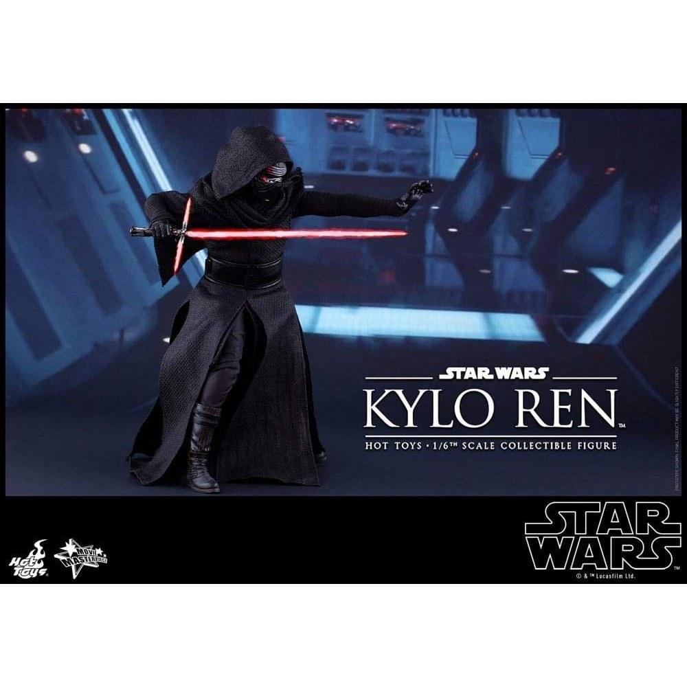 Hot Toys Star Wars The Force Awakens Kylo Ren 1/6 Scale Movable Plastic Figure