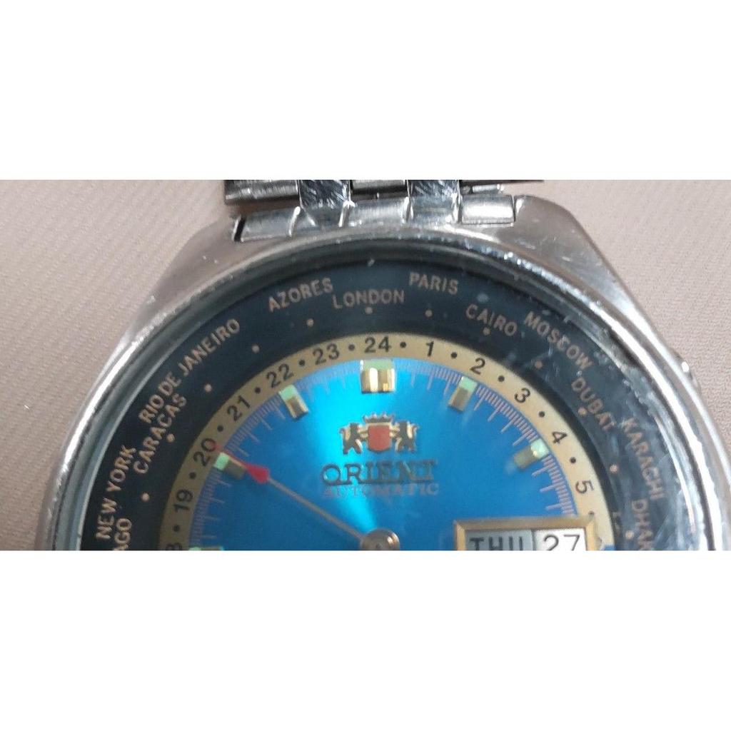 Used ORIENT Orient automatic winding world time