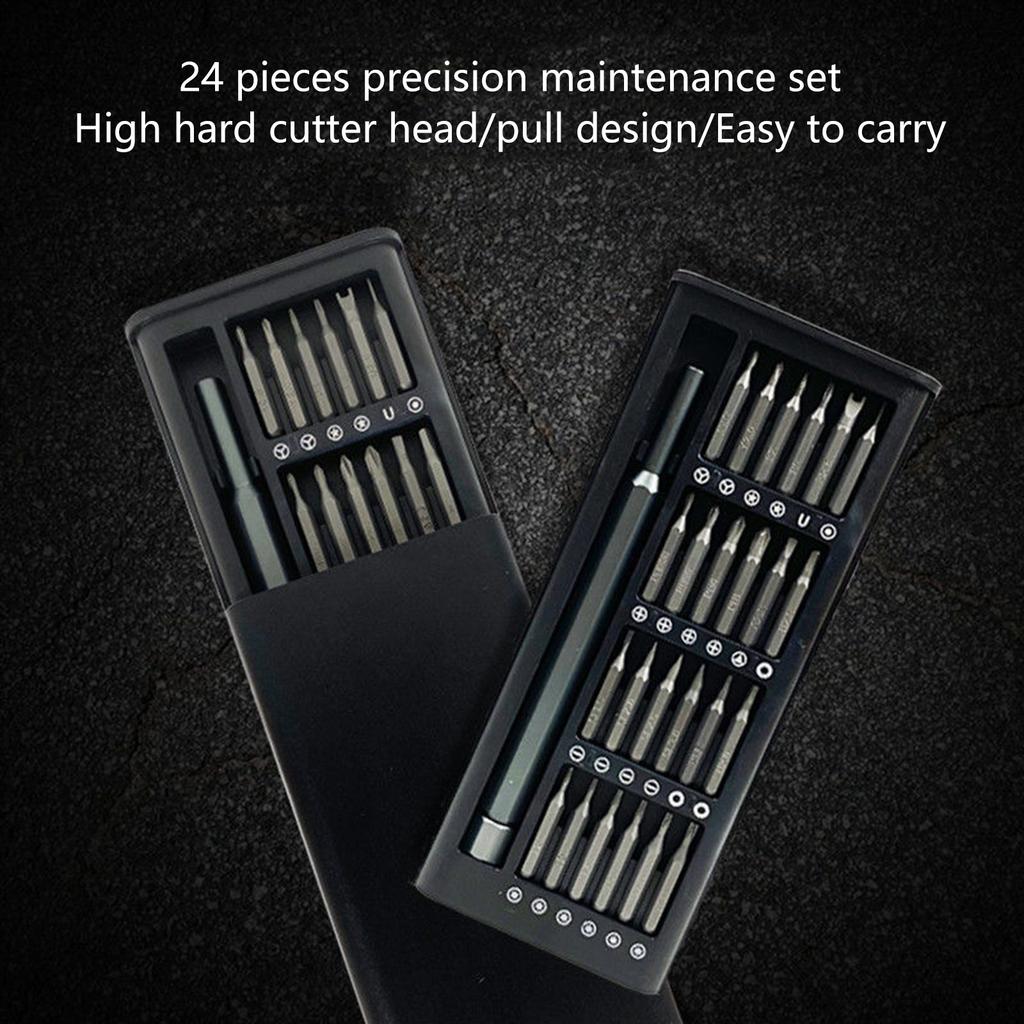 25 In 1 Precision Screwdriver Set Precision Screwdriver 25 In 1 Small Screwdriver Kit for PC Eyeglass Laptop Watch