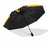1pc Bumblebee Transformer Automatic Folding Umbrella - Compact 8-Rib Design, Durable Plastic & Iron, Daily Use Z1230050