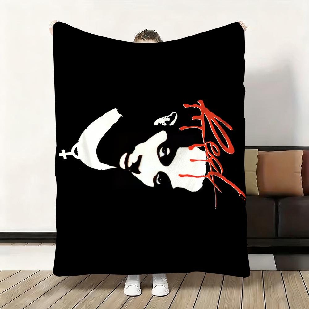 P-Playboi I Am Music C-Carti Die Lit Throw Flannel Fluffy Soft Blanket Skin-Friendly Throw For Sofa Bed Office Nap Winter