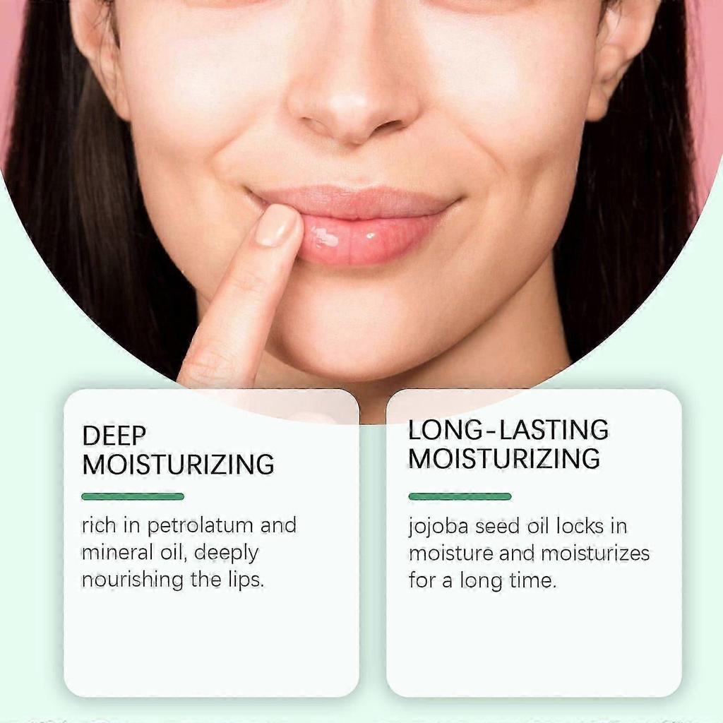 Nourishing Moisturizing Lip Balm with Jojoba Oil  Reduces Dead Lip Lines, Deeply Hydrates, Long-Lasting Softness, 4.8g for Smooth, Youthful Lips