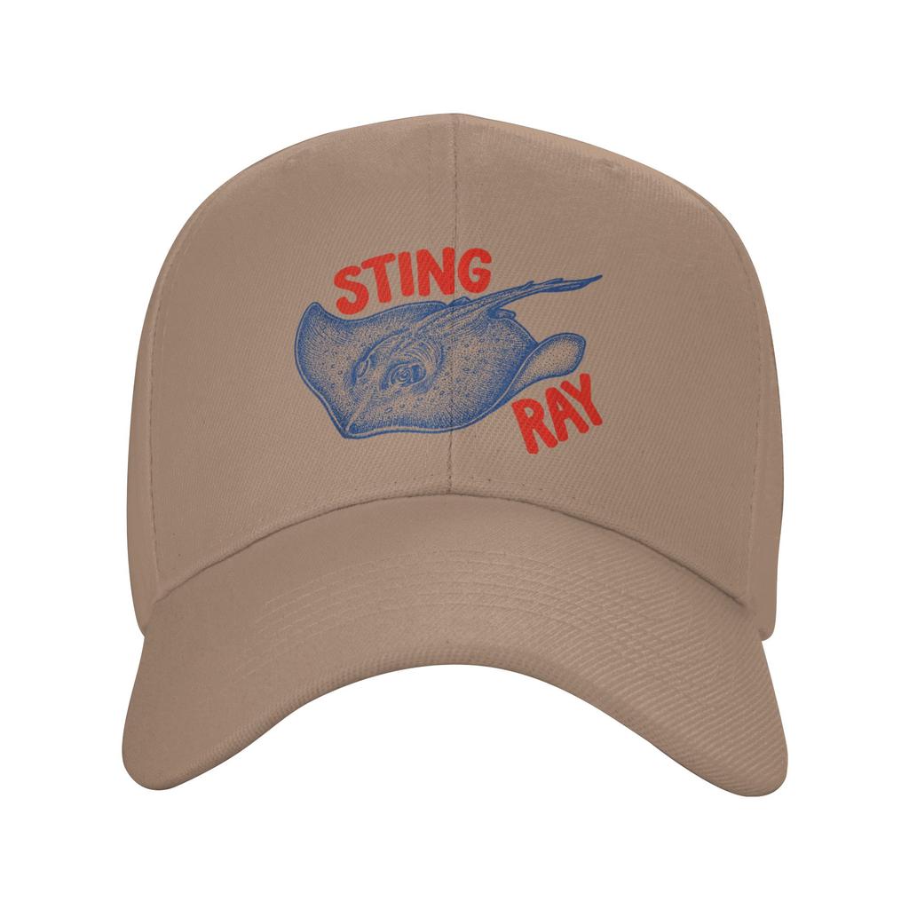 Summer Sting Ray Singray Baseball Cap  Running Hippie Street Style Print Sun Trucker Hat FeUnisex Unisex Breathable Baseball Caps