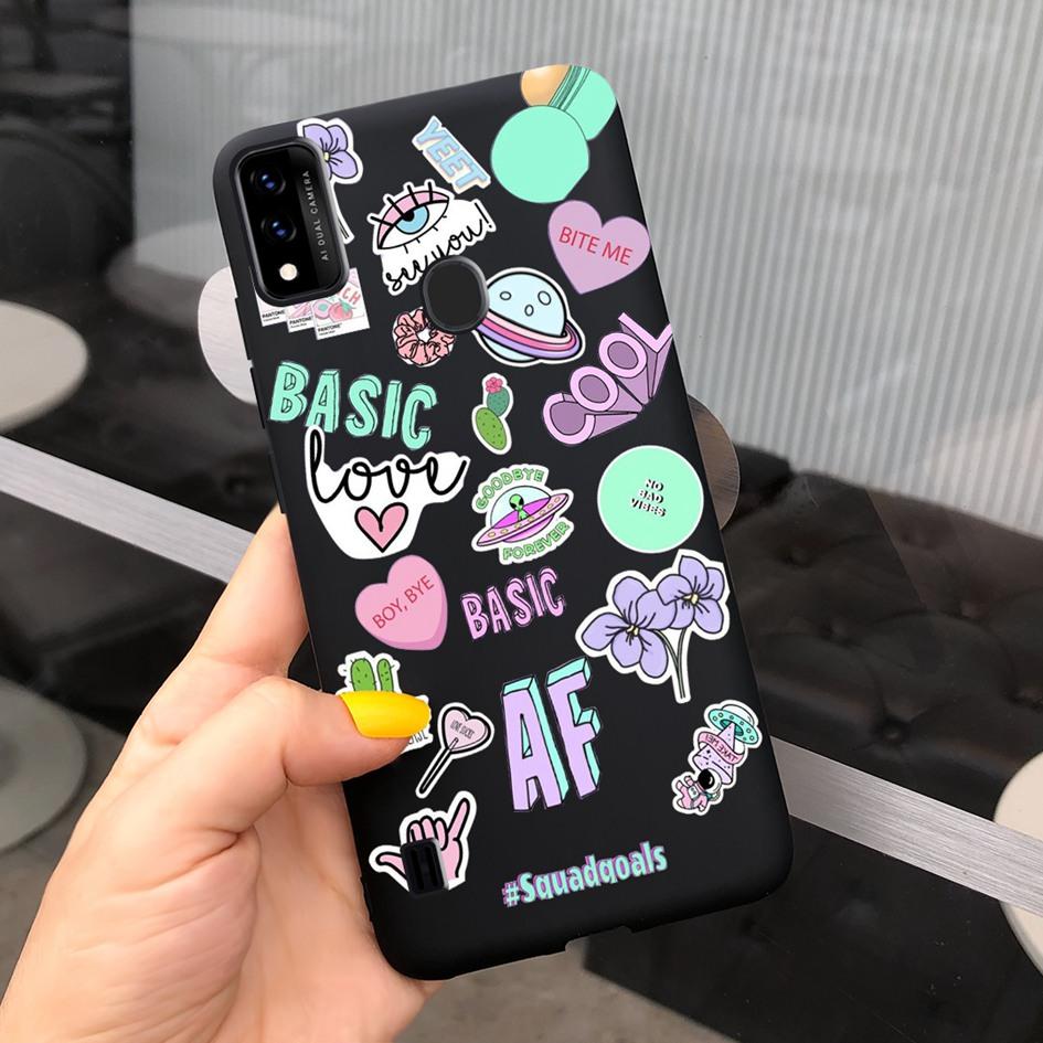Für ZTE Blade A51 Hülle 2021 A 51 Handyhülle Niedliche Mode Astronaut Leopard Weiches Silikon Funda Für ZTE Blade A51 BladeA51 Coque